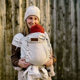 Didymos DidyKlick Halfbuckle Draagzak – Leo Pure Leinen (linnen & katoen)