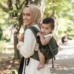 Huggy Plus Toddler - Olive