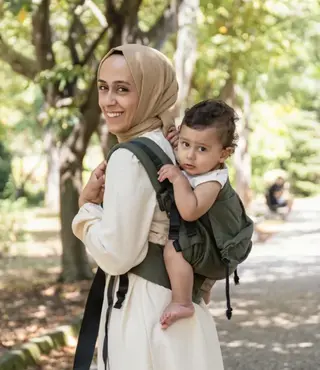 Huggy Plus Toddler - Olive