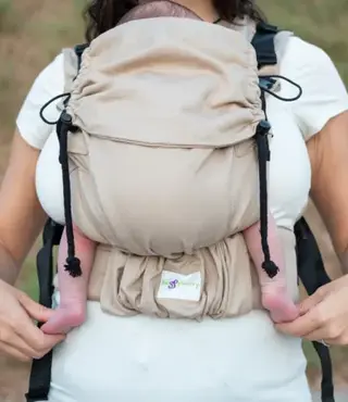 Huggy Softy Babycarrier - Latte