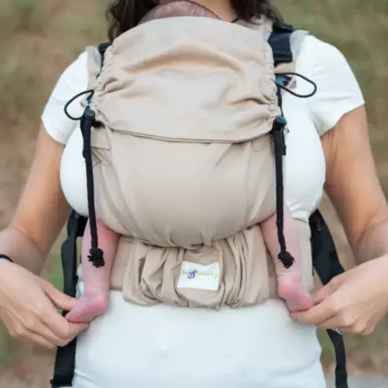 Huggyberry  Huggy Softy Babycarrier - Latte