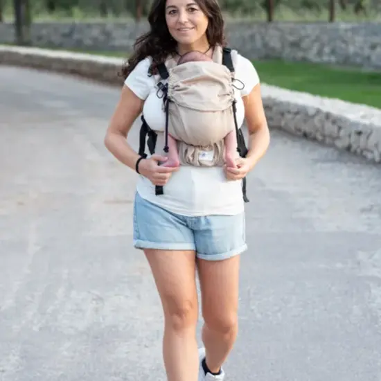 Huggyberry  Huggy Softy Babycarrier - Latte