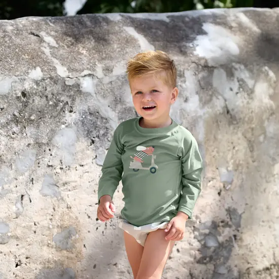 Lässig LÄSSIG UV Shirt Lange Mouw UPF 60 – Rashguard  Scooter/Dog