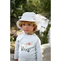 Lässig LÄSSIG Zonnehoedje met Nekbescherming UPF 80 – Illusion Blue