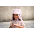 Lässig LÄSSIG Zonnehoedje met Nekbescherming UPF 80 – Pale Pink