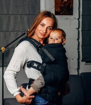 LennyUpGrade - Litte Herringbone Ebony Black