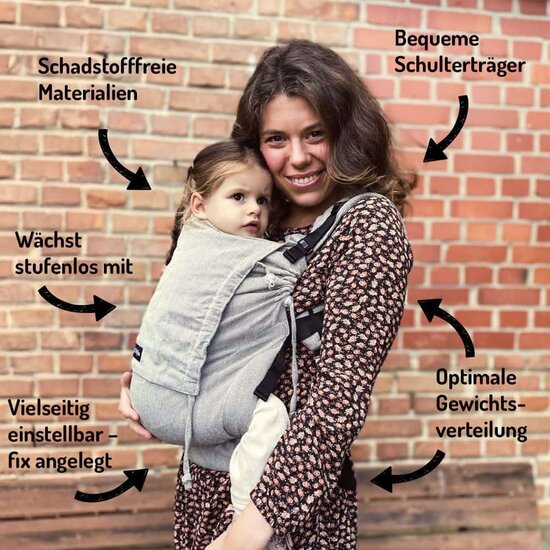 Didymos DidyFix Toddler  - Graphit