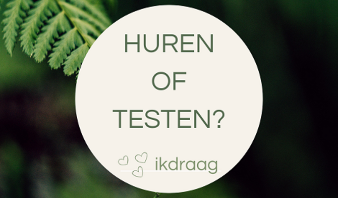 Draagzak huren of testen? Test eerst thuis met onze try-before-you-buy service