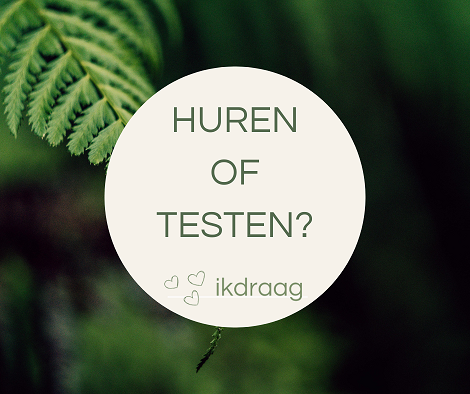 Draagzak huren of testen? Test eerst thuis met onze try-before-you-buy service