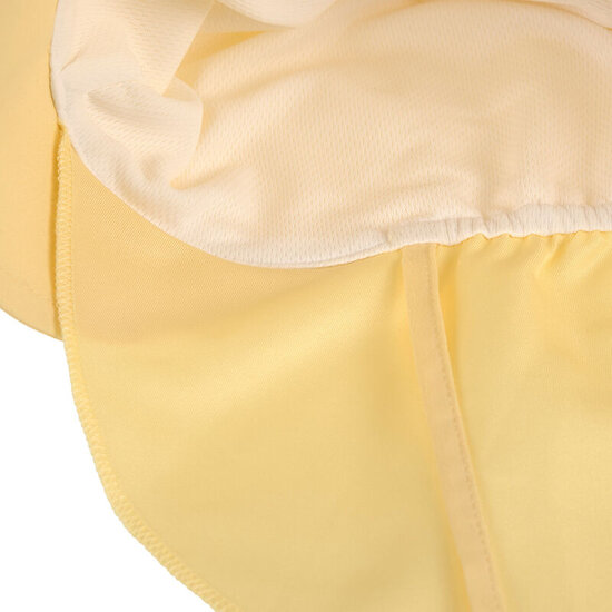 Lässig LÄSSIG Zonnehoedje met Nekbescherming UPF 80 – Pale Yellow