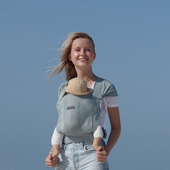 Minimonkey Minimonkey BabyCarrier - Light Green