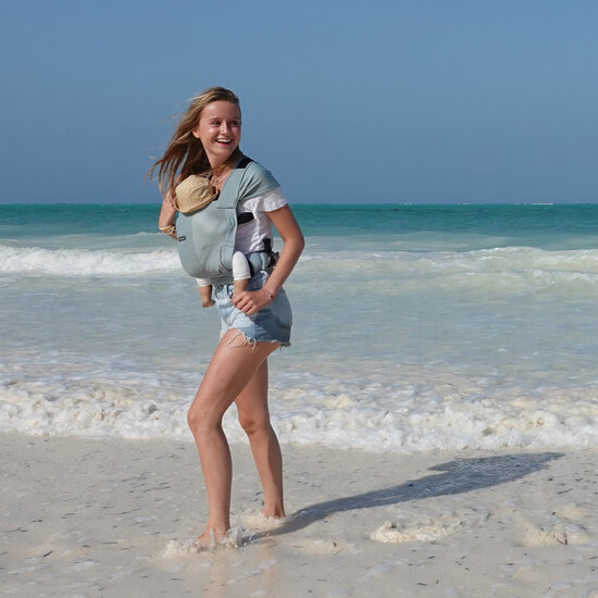 Minimonkey Minimonkey BabyCarrier - Light Green