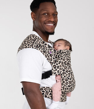 IZMI Baby Carrier Draagzak - Leopard Oat