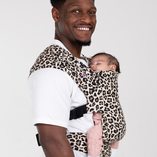 Izmi IZMI Baby Carrier Draagzak - Leopard Oat