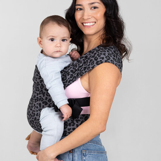 Izmi IZMI Baby Carrier Draagzak - Leopard Grey
