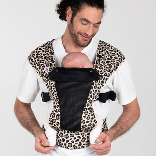 Izmi Breeze Baby Carrier Draagzak - Leopard Oat