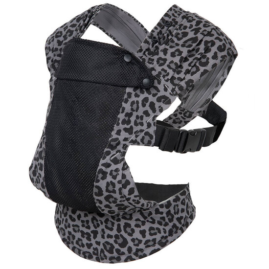 Izmi IZMI Breeze Baby Carrier Draagzak - Leopard Grey