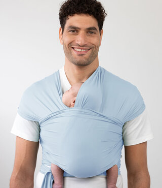 IZMI Breeze Rekbare Draagdoek - Sky Blue