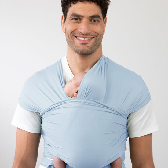 Izmi IZMI Breeze Rekbare Draagdoek - Sky Blue