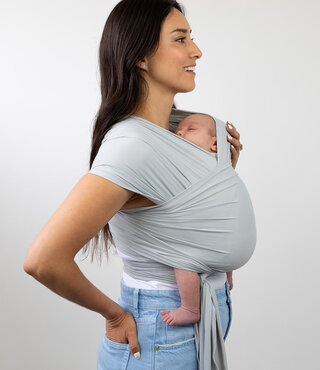 IZMI Breeze Rekbare Draagdoek - Pearl Grey