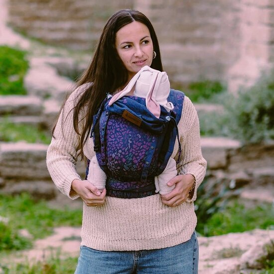 Didymos Didymos DidyFlow - Mosaic Sparks in de dark