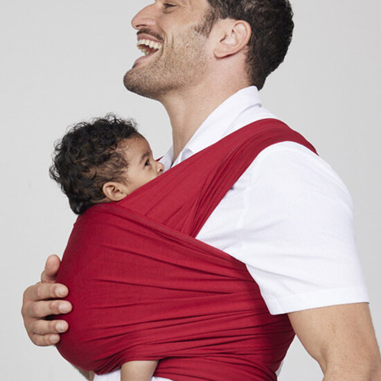 Izmi IZMI Bamboe Rekbare Draagdoek - Red