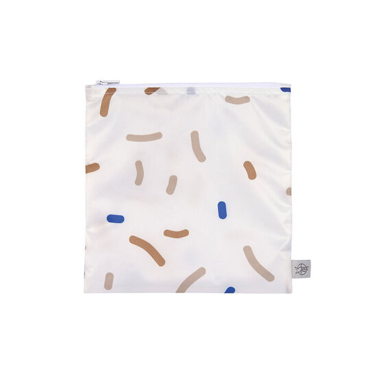 Lässig LÄSSIG Snack Bags - Little Mateys Royal Blue (2 stuks)
