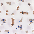 Lässig LÄSSIG Snack Bags - Little Mateys Royal Blue (2 stuks)