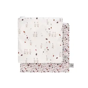 LÄSSIG Snack Bags - Tiny Farmers Flower/Goose (2 stuks)
