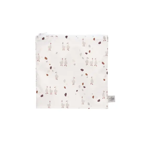 Lässig LÄSSIG Snack Bags - Tiny Farmers Flower/Goose (2 stuks)