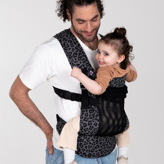 Izmi Izmi Adventure Breeze Toddler Carrier - Leopard Grey