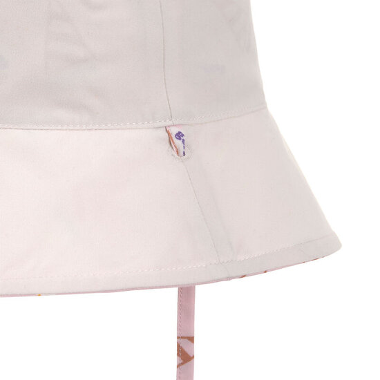 Lässig LÄSSIG Zonnehoedje UPF 80 Omkeerbaar – Ice Cream Pale Pink