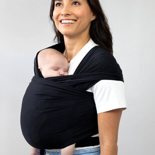 Izmi Breeze Rekbare Draagdoek - Black
