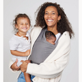 Izmi  Izmi Bamboe Rekbare Draagdoek - Mid Grey