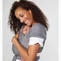 Izmi  Izmi Bamboe Rekbare Draagdoek - Mid Grey