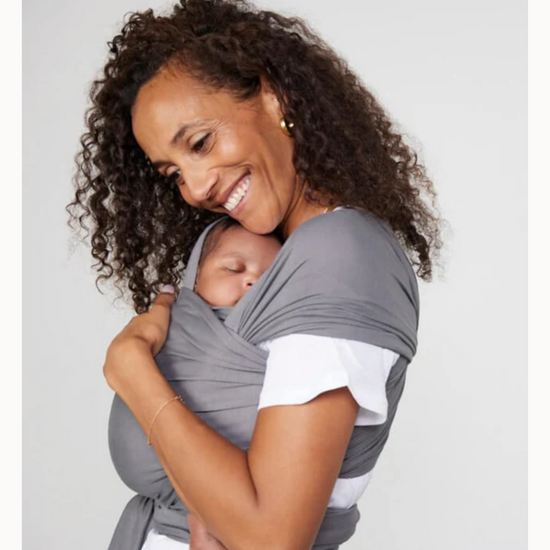 Izmi  Izmi Bamboe Rekbare Draagdoek - Mid Grey