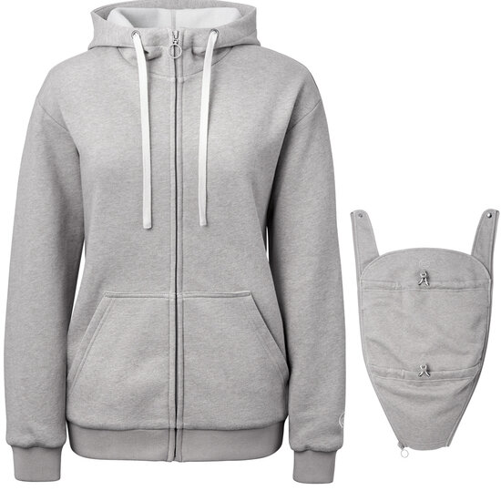 Mamalila Mamalila Sweat draagjas London - Grijs