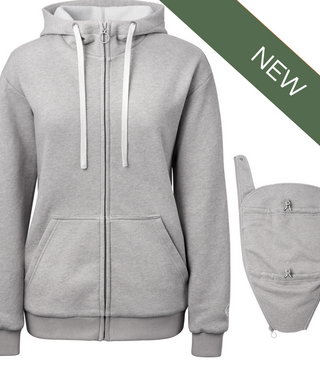 Mamalila Sweat draagjas London - Grijs