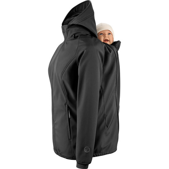 Mamalila Mamalila Allrounder Winter Babywearing Jacket - Black