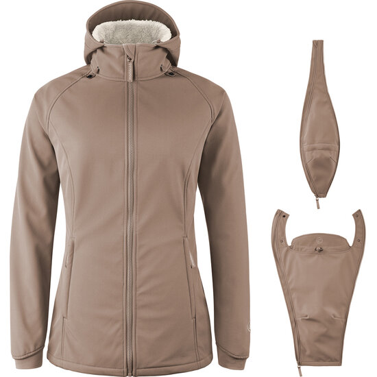 Mamalila Mamalila Allrounder Winter Babywearing Jacket - Chestnut