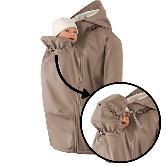 Mamalila Mamalila Allrounder Winter Babywearing Jacket - Chestnut