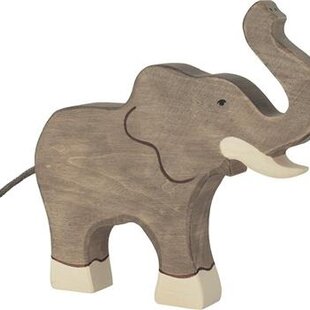 Holztiger - Olifant (groot) met opgeven slurf