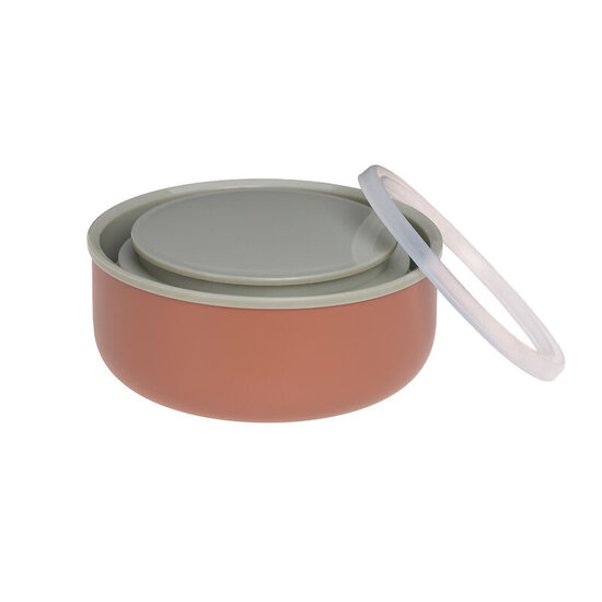 Lässig Lässig Food Jar  - Happy Prints Caramel