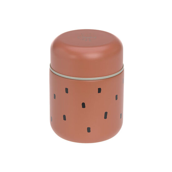 Lässig Lässig Food Jar  - Happy Prints Caramel