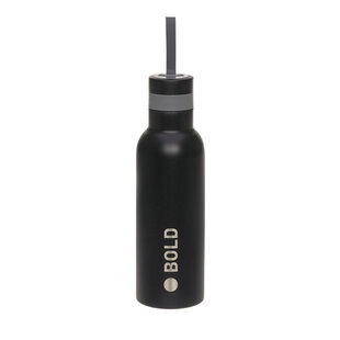 LÄSSIG BOLD RVS Drinkfles 750 ml - Black