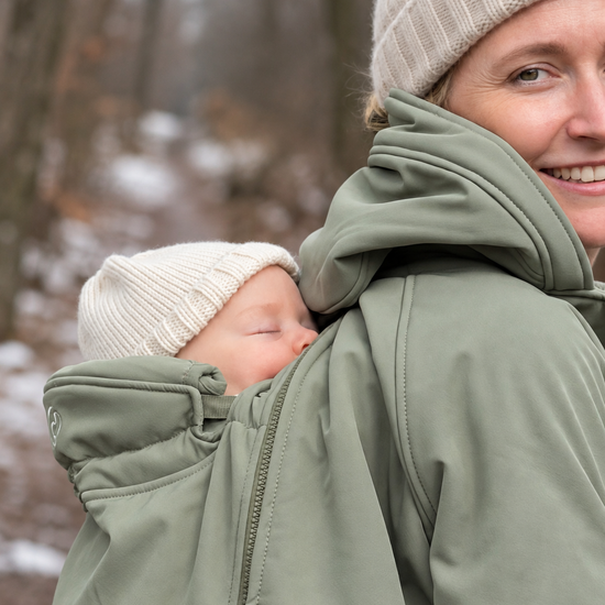Mamalila Mamalila Allrounder Winter Babywearing Jacket -Agave