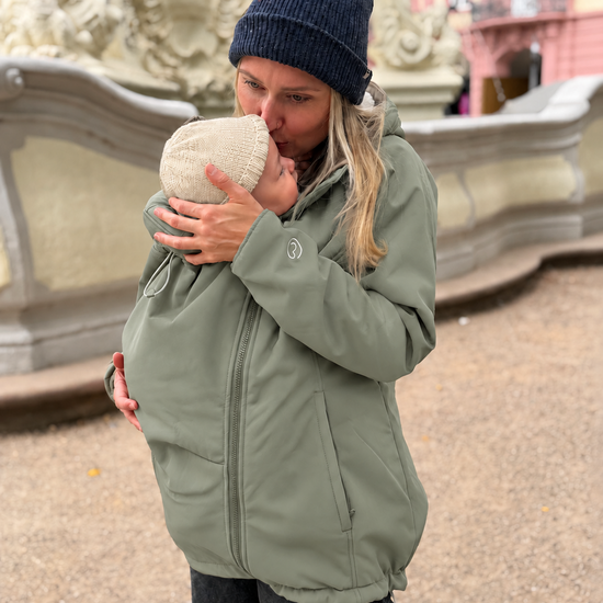 Mamalila Mamalila Allrounder Winter Babywearing Jacket -Agave