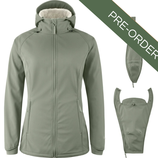 Mamalila Mamalila Allrounder Winter Babywearing Jacket -Agave