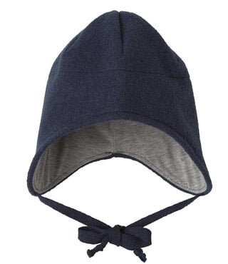 Disana Merinowollen Muts - Indigo