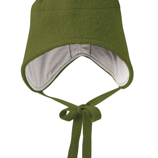 Disana Disana Merinowollen Muts - Olive